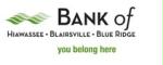 Bank of Hiawassee . Blairsville . Blue Ridge